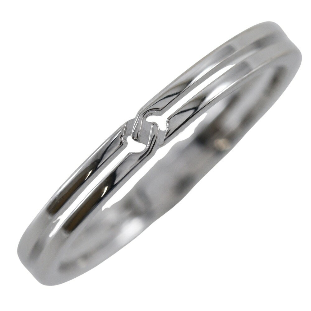 グッチ GUCCI インフィニティ 10.5号 リング・指輪 K18ホワイトゴールド 約1.9g Infinity レディース【中古】A+ランク