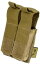 Flyye MOLLE Double .45 Pistol Magazine Pouch A-TACS