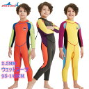 ウェットスーツ キッズ 子供 男の子 ダイビング用 Dive Sail 厚さ 2.5mm 耐久性 保温性 おしゃれ UVカット 日焼け防止 長袖 水着 ビーチ 海水浴 水泳 シュノーケリング サーフィン 送料無料