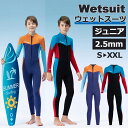 ウェットスーツ 子供 ジュニア 男の子 ダイビング用 Dive&Sail 厚さ 2.5mm 耐久性 保温性 おしゃれ UVカット 日焼け防止 長袖 水着 ビーチ...