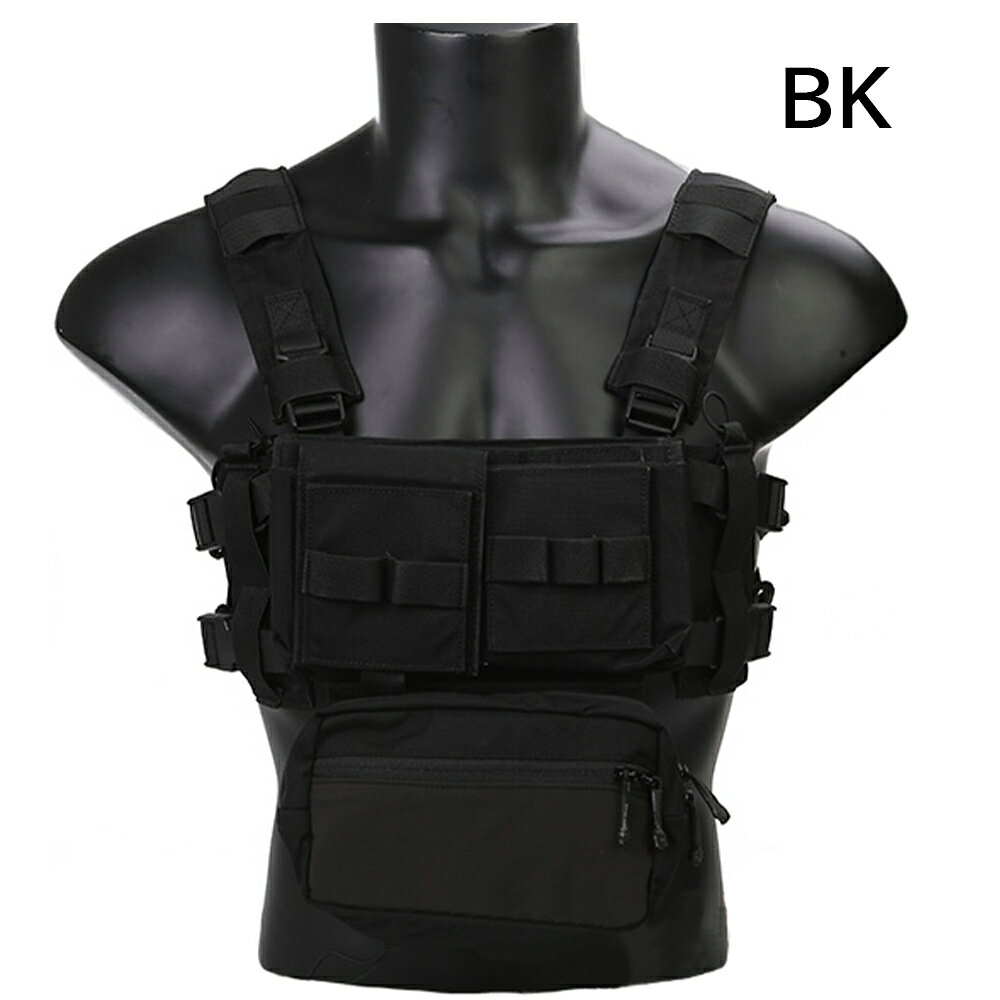 楽天市場】チェストリグ（カラーブラック）（装備・備品｜サバイバル