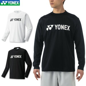 【5/6までGW祭!最大420円OFFクーポン配布中】背面プリント可能(別料金) ヨネックス YONEX ロングスリーブTシャツ 16158 ユニ 男女兼用 長袖Tシャツ ロンT バドミントン テニス