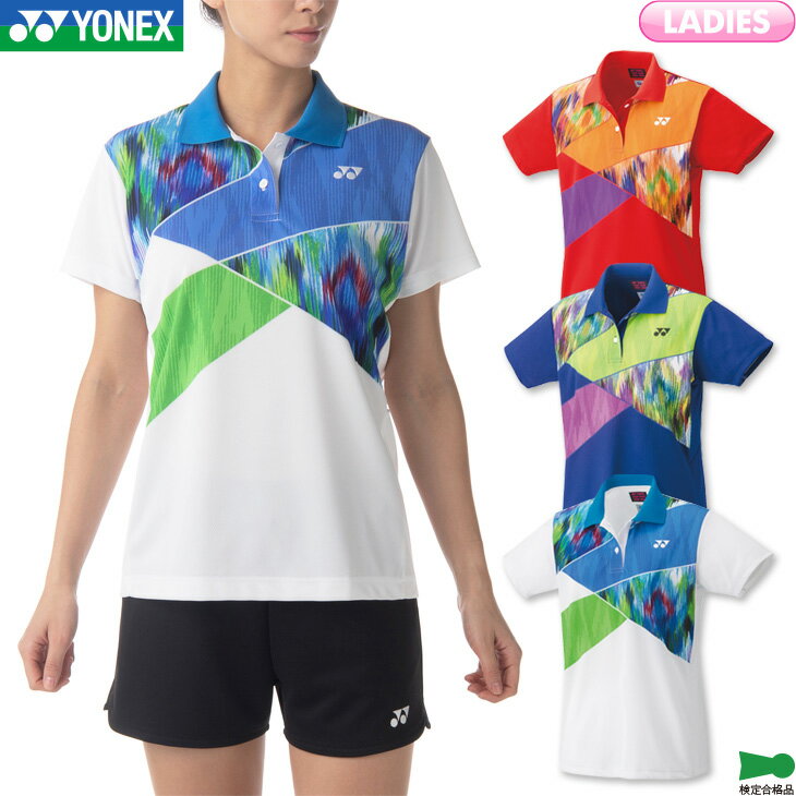 【360円引クーポン配布中!27日1:59までブラックフライデー】ヨネックス バドミントン レディース ゲームシャツ 20740 レディースウェア レディースウ...
