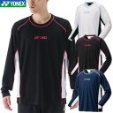 【5日は店内全品P2倍!スーパーSALEクーポンも!】ヨネックス バドミントン ロングスリーブTシャツ 16798Y ユニ 男女兼用 長袖Tシャツ ロンT バドミントン テニス 受注会限定 数量限定