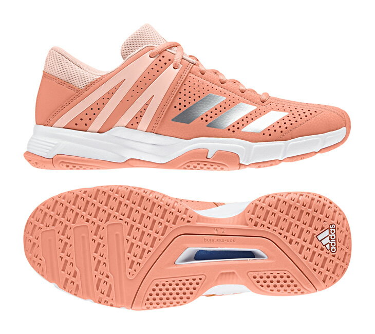 40％OFF!! アディダス adidas ヴフトP3シューズ WUCHT P3 DA8876 ユニ 男女兼用 チョークコーラル バドミントンシューズ キャンセル・返品・交換不可