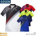 40%OFF ゴーセン GOSEN ゲームシャツ T1940 ユニ 男女兼用 ゲームウェア ユニフォーム バドミントン テニス バドミントン協会審査合格品 キャンセル・返品・交換不可