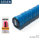 【20日は店内全品P2倍!部活応援フェアクーポンも配布中】ゴーセン GOSEN Wコブメッシュ グリップテープ AC15L 左右兼用 LONG対応 オーバーグリップシリーズ バドミントン テニス