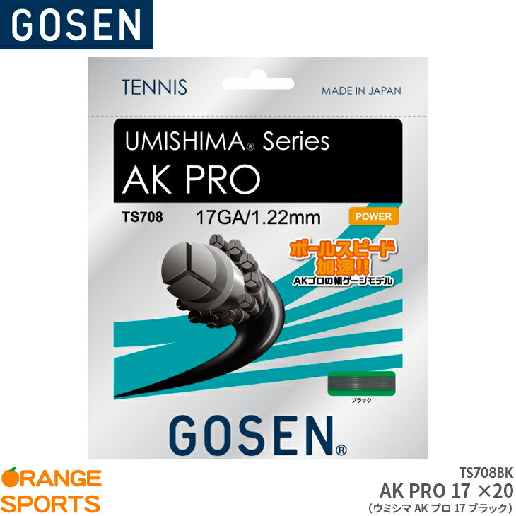 y161:59܂ł}\!ő350~ItN[|zzzS[Z GOSEN AKv17ubN AK PRO 17 TS708BK ejX Kbg XgO Q[WF1.22mm(17GA.) F12.2m(40FT.)