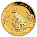 2020 オーストラリア　カンガルー金貨　1/10オンス　16.5mmクリアケース付き 新品未使用