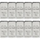 即納 　 1KG イギリス ロイヤルミント製 シルバーバー 99.9% 【10本】セット ※※ 純銀 インゴット ingot シルバーバー SILVER 1kg 1000グラム 1000g【弊社発行保証書付き】