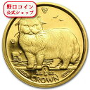 即納 1989 マン島キャット金貨 1/5 オンス ペルシャ猫 ペルシャ猫 22mmクリアケース付き【特選】