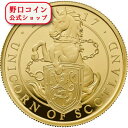 即納 【正規販売店】新品未使用 2017 イギリス 1 オンス プルーフ 金貨 クィーンズビースト プルーフ (ユニコーン) 箱とクリアケース付き 【PR】...