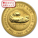 即納 新品未使用 1987 オーストラリア、カンガルー金貨1/2オンス クリアケース付き
