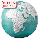 即納 2023 3オンス バルバドス ブルー・マーブル:凍る地球 球形銀貨 彩色 新品未使用 5ドル【特選】