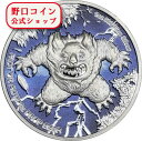 【お取り寄せ商品】 2024 1オンス ニウエ ドロップベア 銀貨 プルーフ 【proof】 2ドル【厳選】