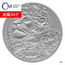 即納 2025 1オンス ニウエ チェコのライオン 銀貨 2ドル 新品未使用
