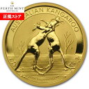 即納 新品未使用 2010 オーストラリア、カンガルー金貨1オンス クリアケース付き