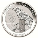 新品未使用　2016オーストラリア クッカバラ（カワセミ） 銀貨　1オンス　クリアーケース付き