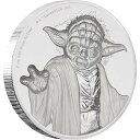 2018 ニウエ　スターウォーズ：ヨーダ 銀貨　2オンス 　ウルトラハイレリーフ　プルーフ　箱とクリアケース付き 新品未使用