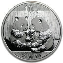 即納 新品未使用 2009 中国 パンダ銀貨1オンス クリアケース付き