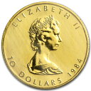 即納 新品未使用 1994 カナダ メイプル金貨 1/4オンス