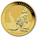 即納 新品未使用 2016 オーストラリア、カンガルー金貨 1/10オンス クリアケース付き
