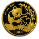 即納 新品未使用 1994 中国 パンダ金貨1オンス