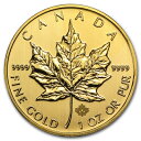 即納 新品未使用 2013 カナダ メイプル金貨 1オンス (30mmクリアケース付き)