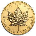 即納 新品未使用 1996 カナダ メイプル金貨 1オンス (30mmクリアケース付き)