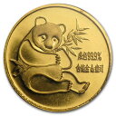 即納 新品未使用 1982 中国 パンダ金貨1/10オンス