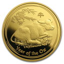 即納 干支 牛金貨 1オンス 2009年製 プルーフ (Series ) 【PR】