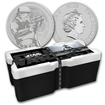 新品未使用 2018 ニウエ 1オンス銀貨 Star Wars（Stormtrooper）250枚セット モンスターBOX付き