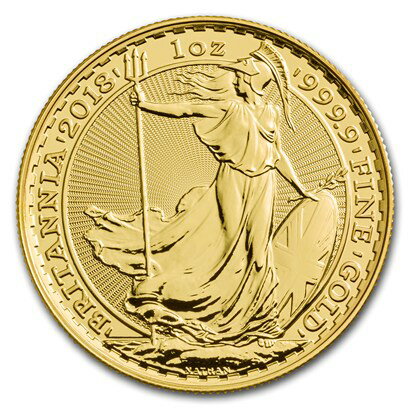 新品未使用　2018 イギリス ブリタニア金貨　1オンス10枚セット 33mmクリアーケース付き