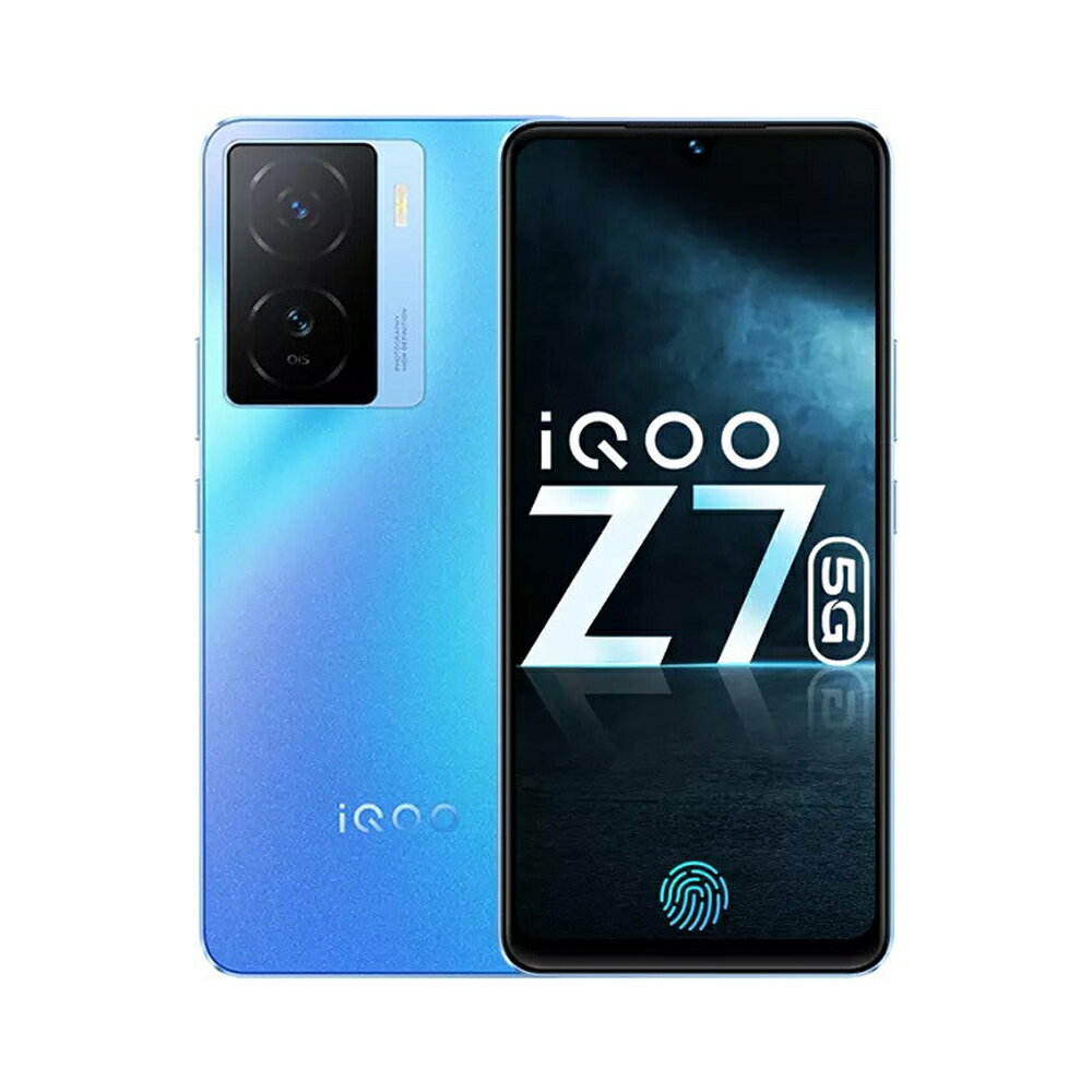 vivo iQOO Z7 グローバル版（インド） 海外 SIMフリースマホ 【MediaTek Dimensity 920搭載・6400万画素メインの2眼カメラ・簡易防水】