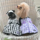 ANNA SUI ギンガムチェックドッキングワンピ 春 夏 ワンピース アナスイ かわいい おしゃれ 女の子 犬 服 お出かけ お揃い ダックス PAS1073 TW 【アナ スイ】