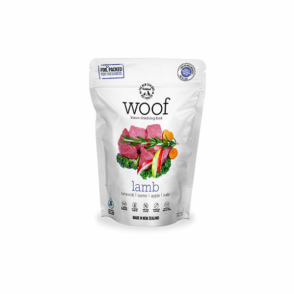 【お取り寄せ商品】 【WOOF（ワフ）】フリーズドライドッグフード　ラム　1kg【犬　ごはん　ドッグフード】