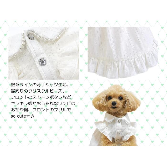 circus circus サーカスサーカス Sparkling ワンピ クール加工 CCW-0268 犬 服 犬服 ドッグウェア 超小型犬 小型犬 女の子 お揃い おしゃれ ワンピース 3