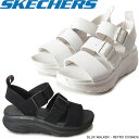 スケッチャーズ 119234 SKECHERS DLUX WALKER - RETRO COSMOS 厚底 スポーツサンダル ウェッジヒール レディース