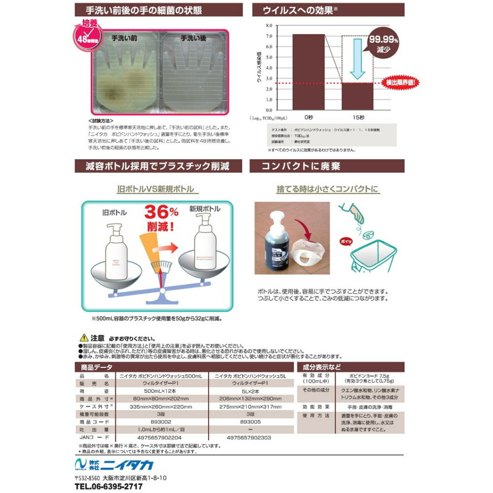 �˥�������ˢ�ϥ�ɥ����ס��ݥӥɥ�ϥ�ɥ����å��塡500mL