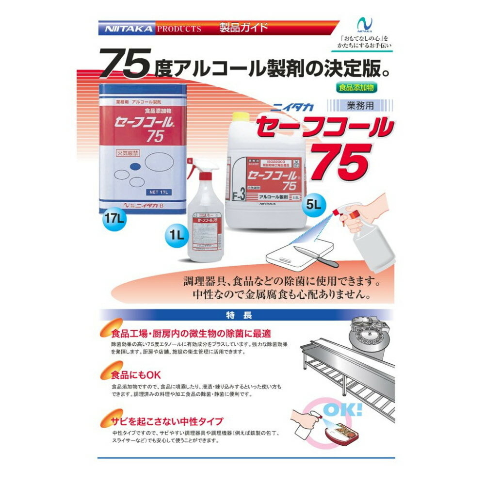 【期間限定P2倍】 ニイタカ セーフコール75...の紹介画像2