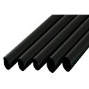 ストレートストロー 片先斜めカット品 10mm×19cm 包装なし 黒色(639) 200本入×20箱【メーカー直送・代引き不可・時間指定不可・沖縄、離島不可】