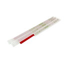 ストレートストロー(バイオマス) 6mm×21cm 紙包装 赤色(B464) 500本入×20箱【メーカー直送・代引き不可・時間指定不可・沖縄、離島不可】