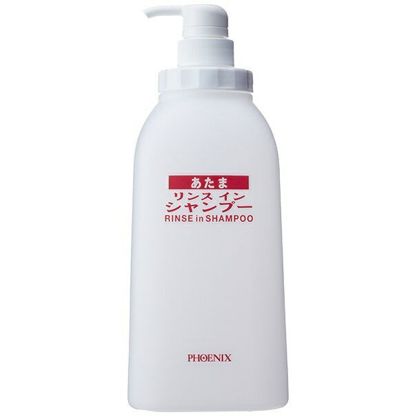 フェニックス　ノーマル角型　リンスインシャンプー　詰替容器　1200mL×30本入【取り寄せ商品・即納不可・代引き不可・返品不可】（楽天・業務ショップのん太郎 楽天市場店）