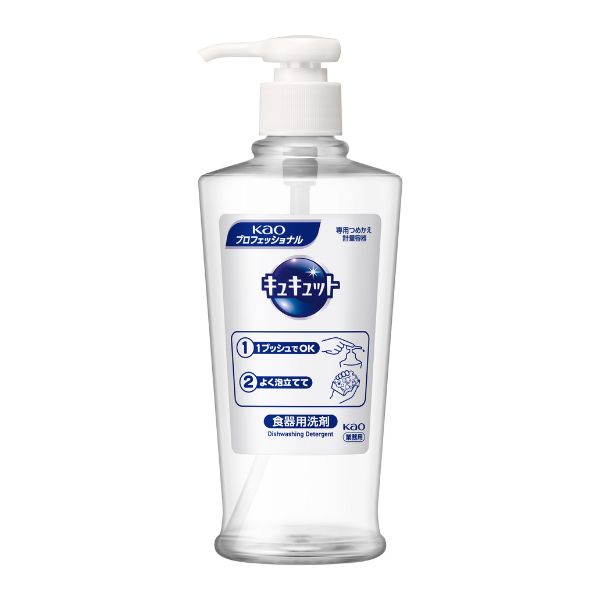 乐天商城 - 【期間限定P2倍】 花王　キュキュットシリーズ専用つめかえ計量容器　400ml×12本入【取り寄せ商品・即納不可・代引き不可・返品不可】