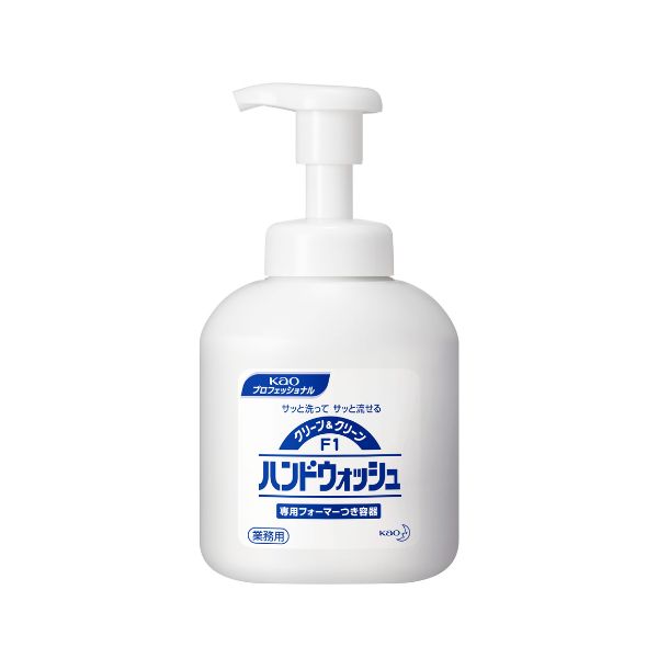 【期間限定P5倍】 花王　クリーン&クリーン　F1　薬用ハンドウォッシュ　詰替容器　350ml×12本入【取り寄せ商品・即納不可・代引き不可・返品不可】