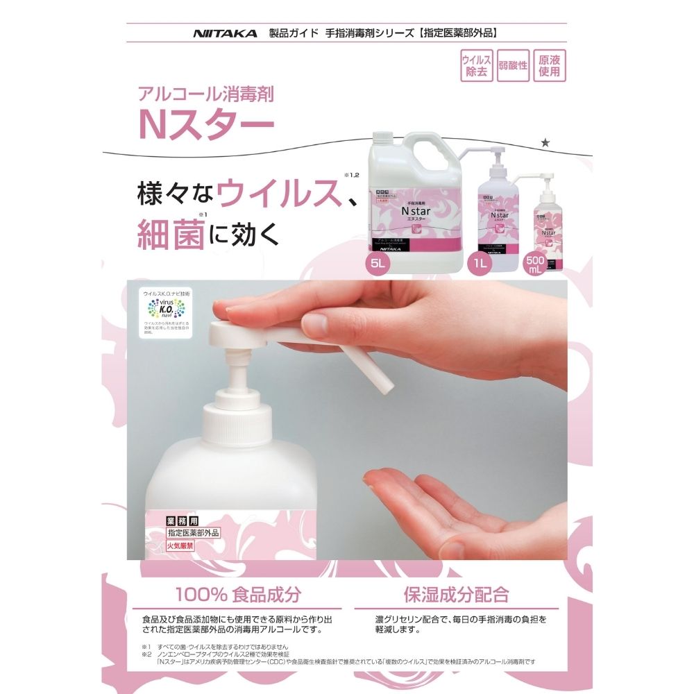 【期間限定P2倍】 ニイタカ 手指消毒用 エヌ...の紹介画像2
