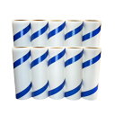 揚山工業 粘着ローラー 螺旋(ななめ)カットタイプ 160mm×90周巻 10本セット