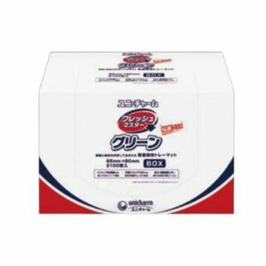 【期間限定P5倍】 ユニチャーム　フレッシュマスター　グリーン　BOX　65×80mm　2100枚×6袋(12600枚)●..