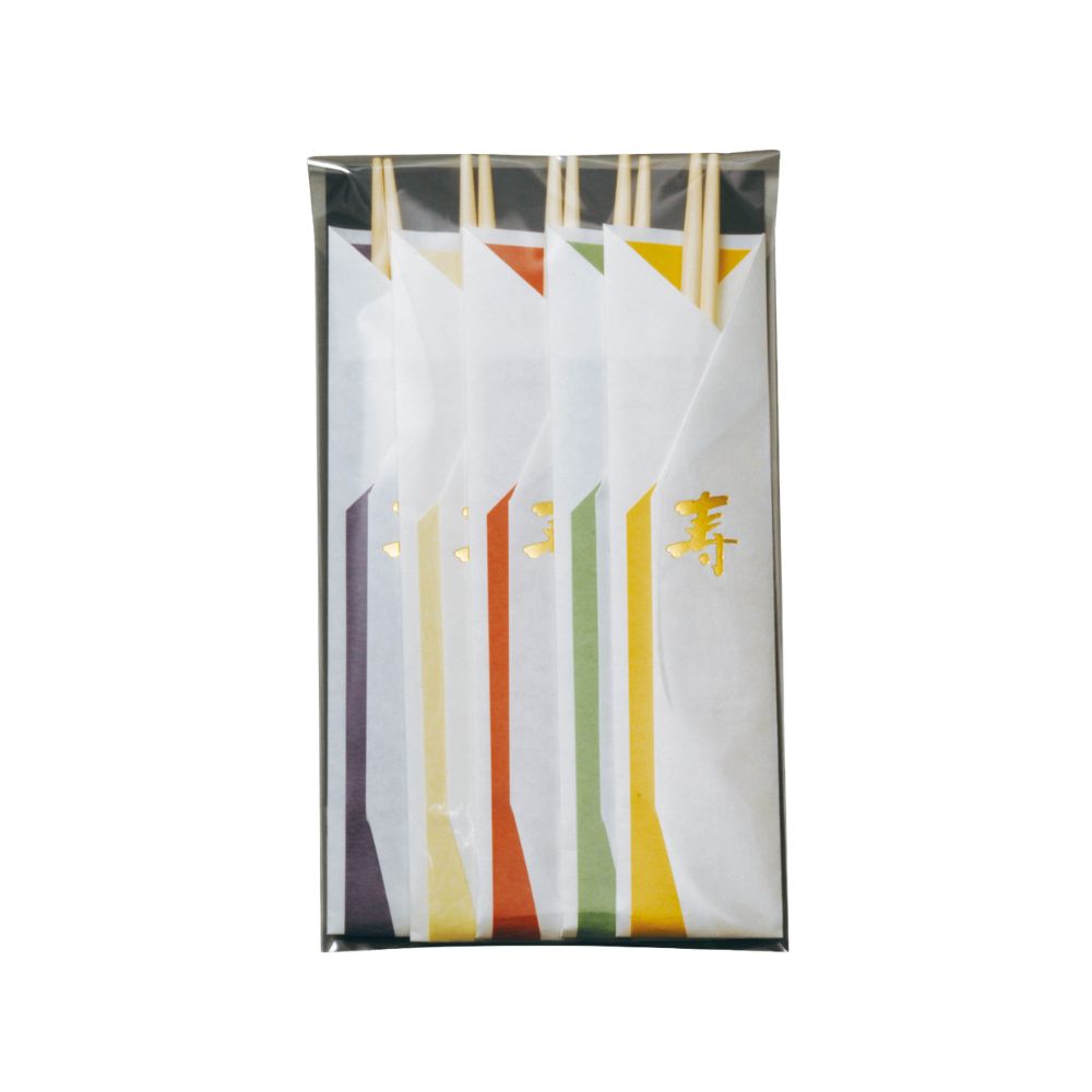 Rakuten - 祝箸　彩色美　K-003　5膳セット【取り寄せ商品・即納不可・代引き不可・返品不可】