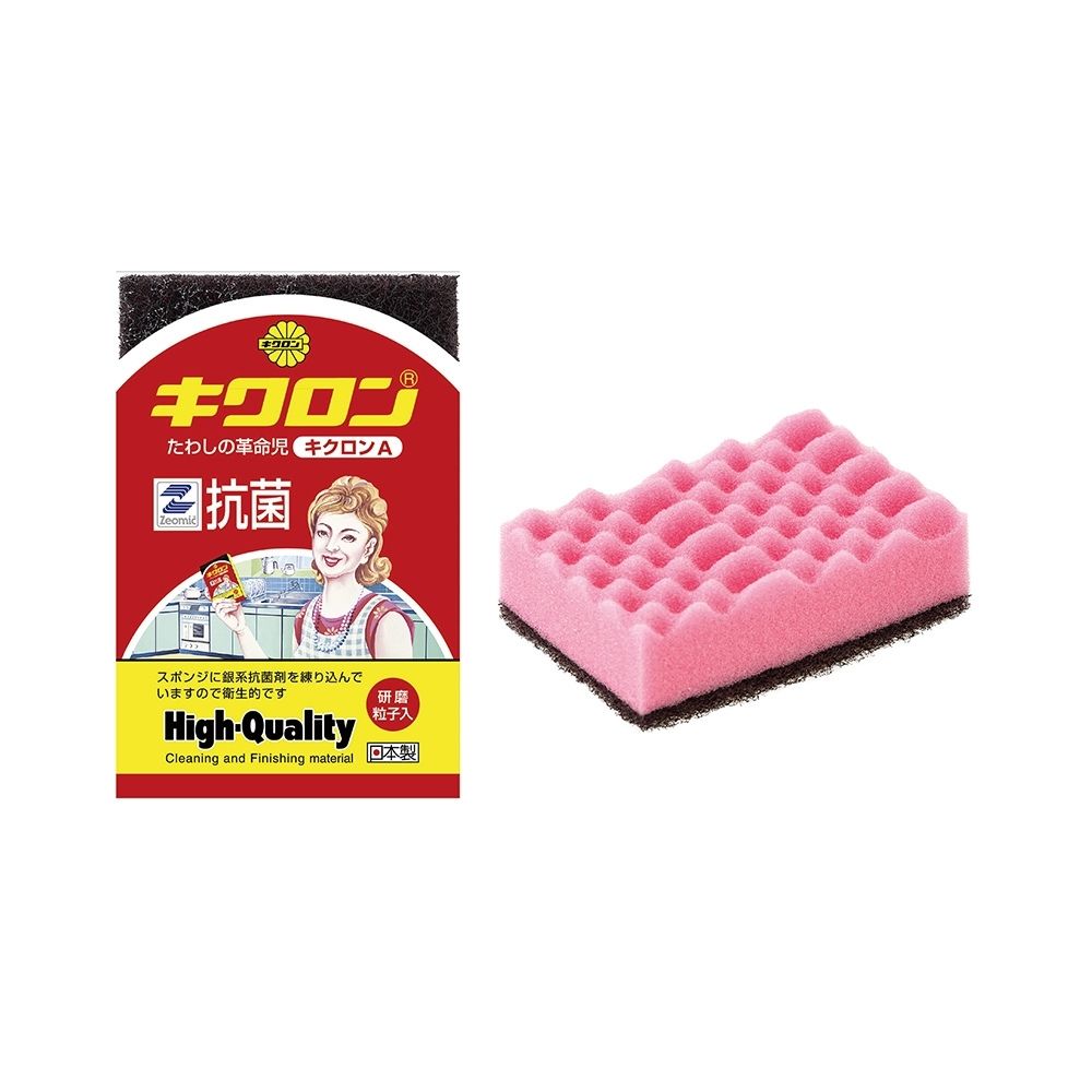 乐天商城 - 【期間限定P2倍】 キクロン　スポンジたわし　キクロンA　P　ピンク【取り寄せ商品・即納不可・代引き不可・返品不可】